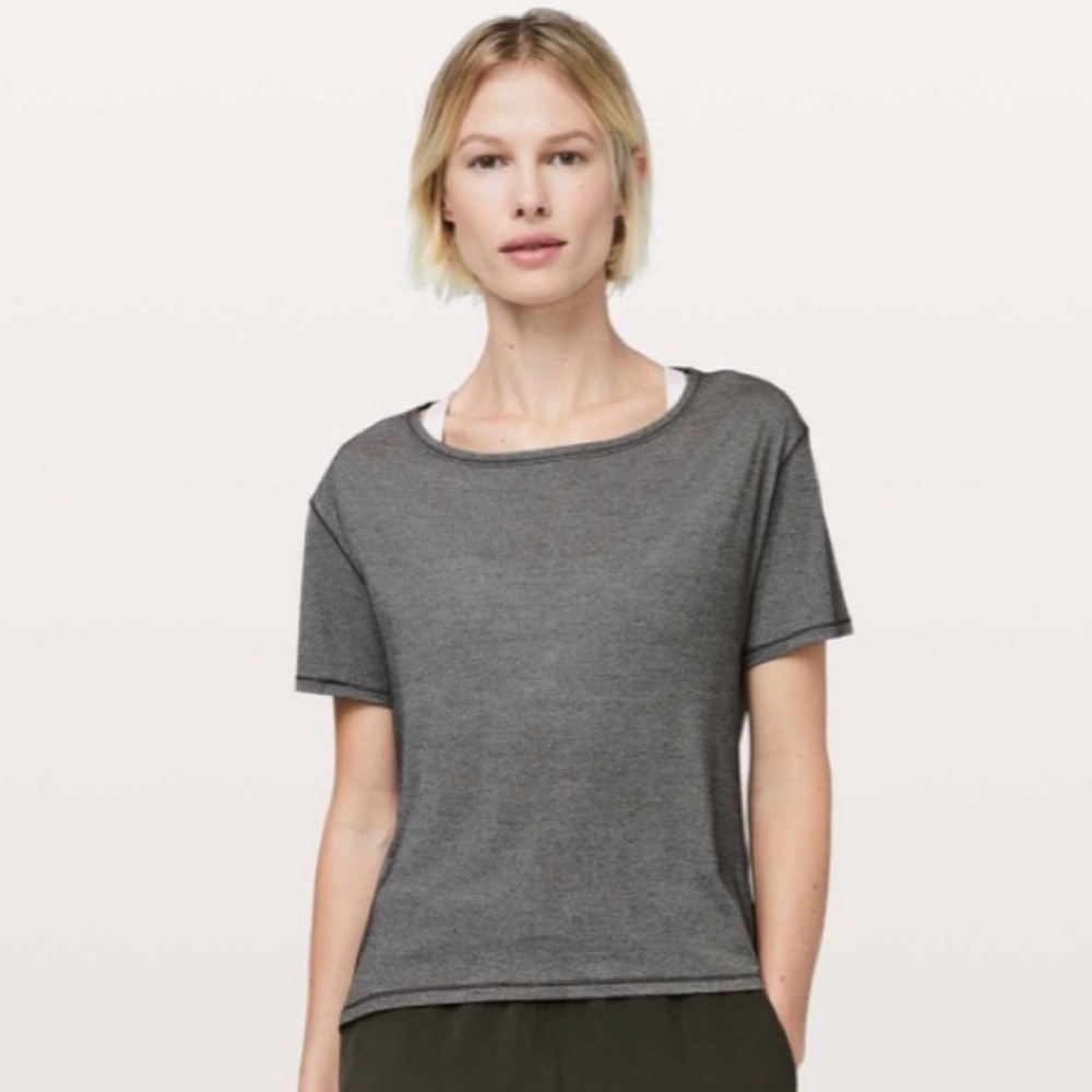 Lululemon Fall In Place Short Sleeve Top